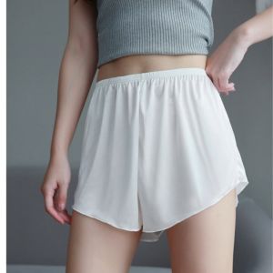 Quần Đùi Nữ Mặc Nhà Quận Mặc Trong Váy Chất Liệu Lụa Hàn Quốc Freesize (45-65kg) VannhShop QA0003