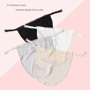 Silkworm Silk Chest Protector Fashion Tape Inner Chest Female Summer Lace Cover Tube Top One-Piece Patch Neckline Handy Gadget Bottoming Thin