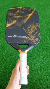 (Tặng bóng) Vợt Pickleball T700 + 3K mặt nhám thương hiệu Jusain ép nóng không viền độ dày 14mm họa tiết rồng phong cách