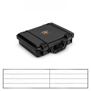 กล่องอุปกรณ์ป้องกันการซึมซับน้ำ กล่องอุปกรณ์เครื่องมือแบบพกพา กล่องเก็บของสำหรับเครื่องมือ อุปกรณ์น้ำมันและโลหะ พลาสติกหนาขนาดเล็ก