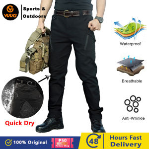 VUUG IX9 Tactical Pants Men Archon Outdoor Pants Tactical Cargo Pants Men Breathable Summer Casual Army Military Long Trousers Male Quick Dry Cargo Waterproof Pants