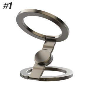 Double Sided Magnetic Phone Ring Holder Portable Folding Cellphones Stand Phone Accessories Support Bracket Grip