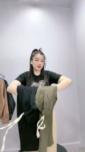 Quần Baggy Bigsize Nữ Cạp Cao Basic Che Khuyết Điểm Vải Kaki Cho Nữ Chubby 50-95kg Q521