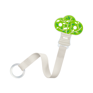 Adorable NUK Baby Pacifier Chain Anti-Loss Silicone Clip Chain for Infants above 0 Months Cute Soothing Pacifier Strap