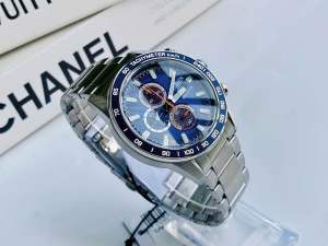 ĐỒNG HỒ NAM CHÍNH HÃNG Citizen CA0781-84L Eco Drive Chronograph Blue Dial Silver Stainless Steel For Men