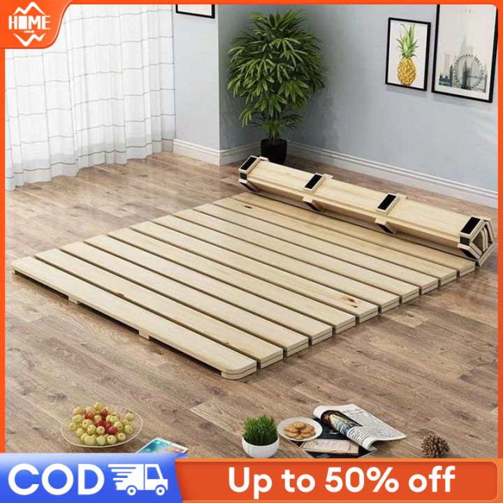 Golden Solid wood Tatami bed board Moisture-proof and breathable ...