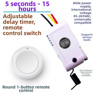 Adjustable Delay Timer Remote Control Switch 110V-220V