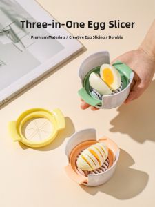 Multifunctional Egg Slicer Kitchen Tool for Hardboiled Eggs Skin Cutting 304 Stainless Steel Scissors Shape Quail Eggs Cutter