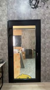 สติกเกอร์กระจกสุญญากาศ ลายดำทึบ ฟิล์มติดกระจกบ้าน ฟิล์มติดกระจกสำนักงาน กันแสงแดด100%