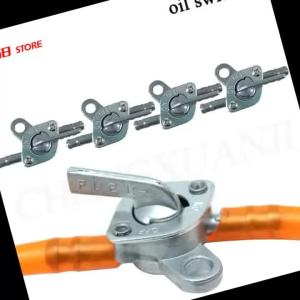 6mm Motorcycle Scooter Fuel Tap Gas Petrol Valve Fuel Tank Switch Motorbike Mini Auto Key Ring On Off Accessories