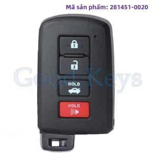 Chìa Khóa Điều Khiển Từ Xa Thông Minh Cho Toyota Camry 2011-2017 Avalon 2018 Corolla 2019-2020 - HYQ14FBA Tương Thích Với 281451-0020
