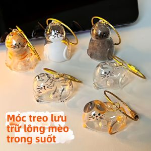 YOULE | Chuỗi Khóa Lưu Trữ Lông Mèo