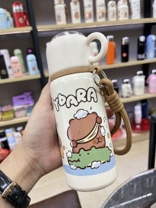 ShangTai Large Capacity Insulated Water Bottle Portable Stainless Steel Cup for Students Men Women Special Design Beverage Container