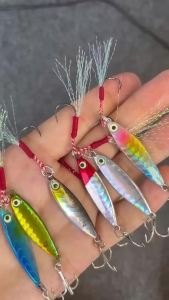 Weihe FISHING | Bộ Mồi Câu Kim Loại WEIHE 3 Cái/5 Cái Có Móc Đôi 7g 10g 15g 20g Dùng Cho Câu Cá Nước Ngọt & Nước Mặn Biển Sông Hồ Đập.