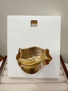 Vintage Aged Gold Spring Bracelet Irregular Simple Match High Sense Fashion Jewelry Accessory Handmade Mixed Material Bracelet