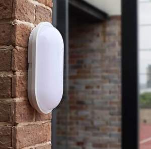 【COD&Ready】Rohstar IP65 220V Waterproof LED Wall Mounted Indoor/Outdoor Bulkhead Moisture- proof.