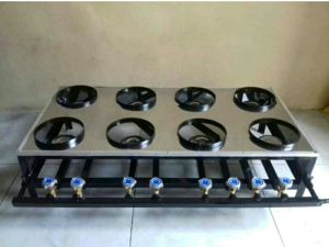 Kompor serabi solo martabak mini isi 8 tungku 8 kran