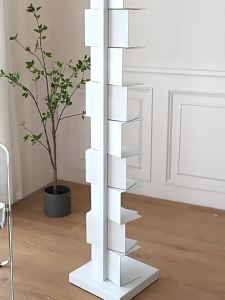 Innovative Concealed Corner Bookshelf Easy Assemble