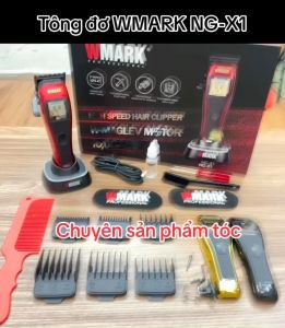 WMARK Tông đơ cắt tóc NG-X1 động cơ từ tính 10000 vòng công suất lớn 10000 rmp pin lithium ion 2500mAh cao cấp