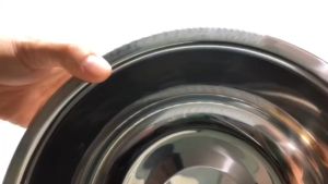 Cặp thau rổ inox 304 cao cấp loại 1 in chìm bóng sáng hợp vệ sinh hàng Việt Nam xuất khẩu