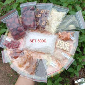 chè dưỡng nhan ( tuyết yến ) 500g 14 vị tặng kèm hạt sen tuyết yến hoặc lệ đào