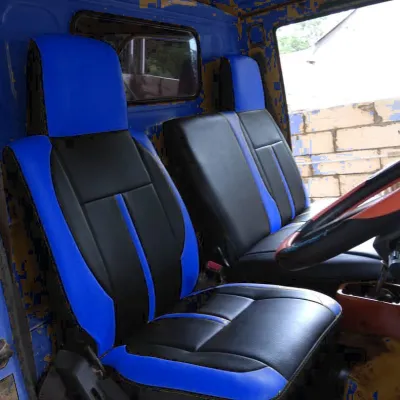 Lapis jok mobil truk ragasa 110ps model terbaru bonus sarung stir / sarung jok truk ragasa / cover jok truk ragasa / variasi mobil ragasa / MITSUBISHI RAGASA 115PS / sarung jok murah