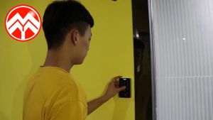 YMY [ SINGLE EM-LOCK CARD ] K4000 / K4100 / K5000 WiFi TUYA APP SECURITY DOOR ACCESS SYSTEM FingerPrint ELECTROMAGNETIC LOCK (EM-LOCK) PACKAGE with Power Adapter / POWER SUPPLY BOX AND 12V 7AH Backup  Battery