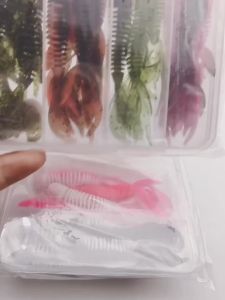 Bộ 20 Mồi Câu Cá Nhân Tạo Mềm Có Hộp Đựng Dành Cho Dụng Cụ Câu Cá Trên Biển Sông Hồ Bãi Biển