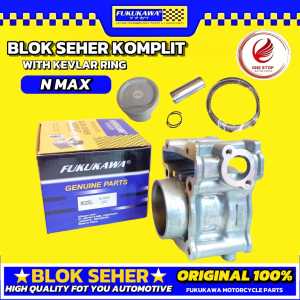 BLOK SEHER KOMPLIT ORIGINAL FUKUKAWA N MAX NMAX WITH KEVLAR RING ASLI FKKW