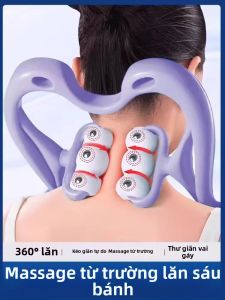 iGOOD-LIVING | Máy Massage Cổ Đa Năng và Cuộn Cổ Và Vai 12 Viên Từ