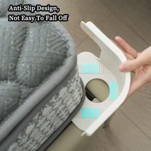 4PCS large bed sheet holder with anti slip and non shifting invisible buckle fixed at four corners