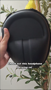 Headphone Carrying Case Storage Bag Anti-pressure Earphone Case Headset Protective Hard Shell Headphone Pouch