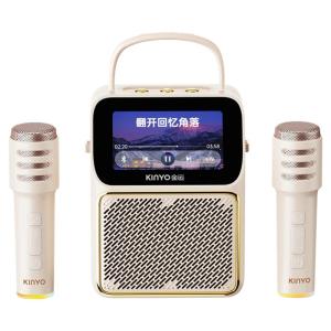 kinyo | Lyric Display Singing Microphone & Speaker Home KTV