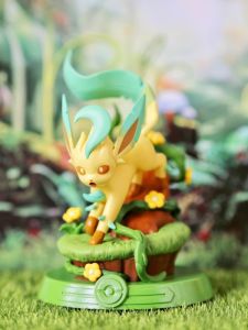 Bandai | Anime Pokemon Fun Adventure Eevee Family Suit Blind Box Jolteon Sylveon Action Figure Collection Model Kids Toy Gift Replica