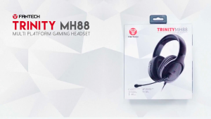 FANTECH TRINITY MH88 Adjustable Headband Gaming Headset Multi Platform Compatibility Headphones BLACK