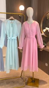 D11654 Francesca Crystal Glamour Midi Dress