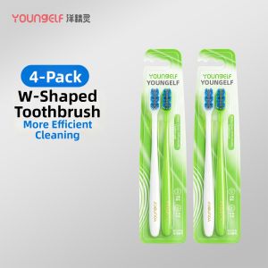 Young Elf | W-shaped Orthodontic Toothbrush For Teeth Cleaning