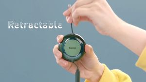 Cáp sạc dây rút Type-C to M+L+C 100W Baseus Bright Mirror Series 2 Retractable 3 in 1 Fast Charging Data Cable - CAMJ