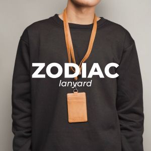 VONA Zodiac Lanyard Wallet - Dompet Kartu ID Card Holder Pria Wanita Tali Lanyard