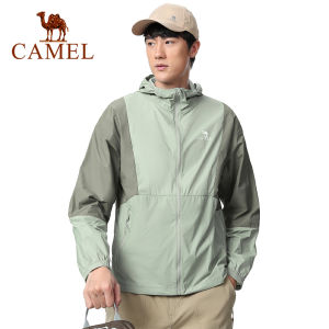 Camel Outdoor Mens upf40+ Sun Protection Coat Cool Skin Breathable Jacket