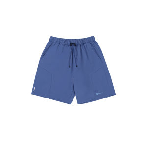 Water-Resistant Dry Comfortable Elastic Drawstring Embroidered Shorts Loose Fit Sporty Casual Pants for Youth in Various Colors