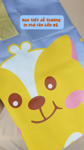 [HỎA TỐC] Túi đựng quần áo chăn mền gối cho bé đi học nhà trẻ 45x39x18cm vải oxford kháng nước in phủ hình động vật dễ thương Urombaby