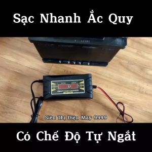Sạc ắc quy Suoer 12V SON-1210D+ (20ah - 150ah) SON-1206D (12ah - 100ah) công nghệ sạc nhanh thông minh tự ngắt ( Hàng Chính Hãng )