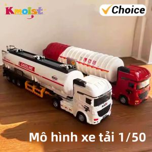 Mô Hình Xe Tải Chở Dầu Kỹ Thuật Tỷ Lệ 1/50 Đồ Chơi Đúc Kim Loại Dành Cho Bé Trai Chủ Đề Phương Tiện Giao Thông Quà Tặng Sinh Nhật Mô Hình Nhựa Giáo Dục