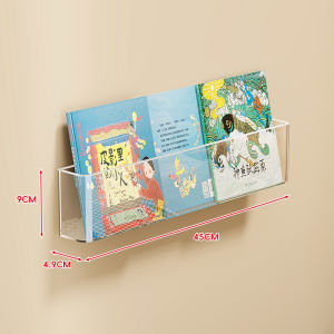 Wall Mounting Bookshelf Display Rack