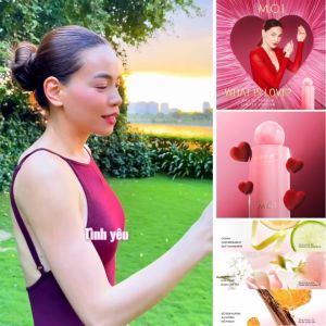 [+Quà] Nước Hoa Nữ Cao Cấp What Is Love? (50ml) Phiên Bản Giới Hạn M.O.I Cosmetics Hồ Ngọc Hà