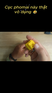 Móc Khóa Clicker Cục Phô Mai Cute - Ấn Kêu Click Click - Đồ Chơi Ấn Vui Tay - Fidget Toy