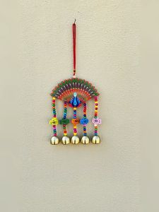 ระฆังลม กระดิ่งลม โมบายลม วินเทจ Wind Chimes Vitage รูปนกยูง บริการเก็บเงินปลายทาง