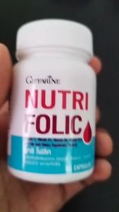 เลือดจาง บำรุงเลือด กิฟฟารีน อาหารเสริม เลือดข้น เลือดหนืด เหนื่อยง่าย อ่อนเพลีย นูทริ โฟลิค Giffarine NUTRI FOLIC กิฟฟารีน วืตามินเลือดจาง