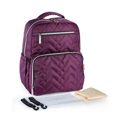 Insular | Large Capacity Insular Nappy Backpack Waterproof Multi-function Diaper Bag for Mom Baby Outdoor Travel Baby Care Bag